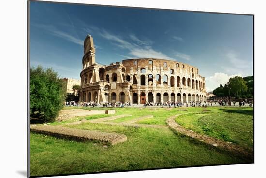 Colosseum in Rome, Italy-Iakov Kalinin-Mounted Photographic Print