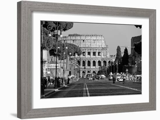 Colosseum in Rome, Italy-null-Framed Photo