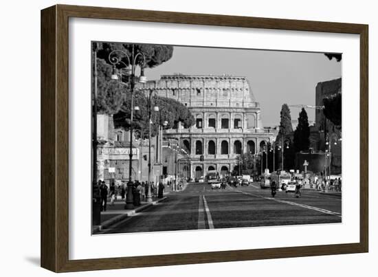 Colosseum in Rome, Italy-null-Framed Photo