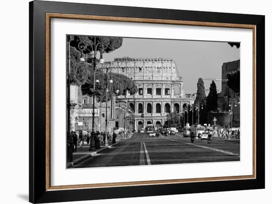 Colosseum in Rome, Italy-null-Framed Photo