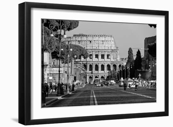 Colosseum in Rome, Italy-null-Framed Photo