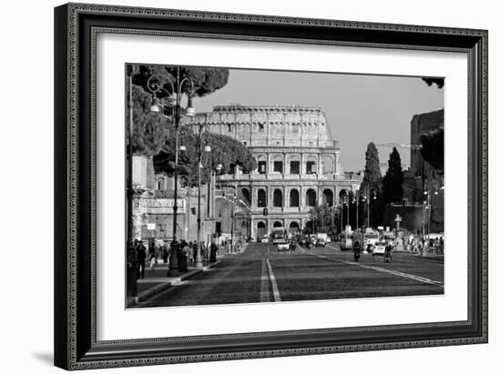 Colosseum in Rome, Italy-null-Framed Photo