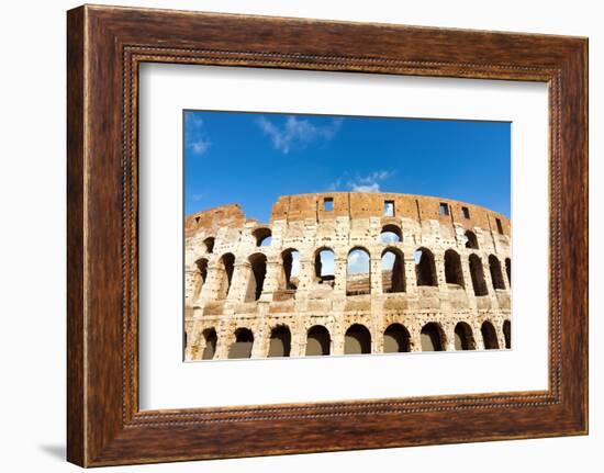 Colosseum or Flavian Amphitheatre, Rome, Latium, Italy, Europe-Nico Tondini-Framed Photographic Print