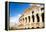 Colosseum or Flavian Amphitheatre, Rome, Latium, Italy, Europe-Nico Tondini-Framed Premier Image Canvas