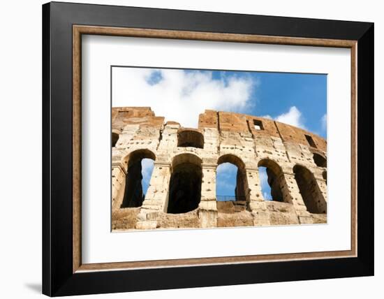 Colosseum or Flavian Amphitheatre, Rome, Latium, Italy, Europe-Nico Tondini-Framed Photographic Print