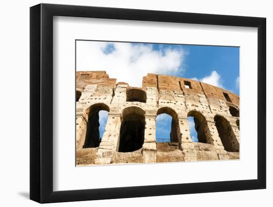 Colosseum or Flavian Amphitheatre, Rome, Latium, Italy, Europe-Nico Tondini-Framed Photographic Print