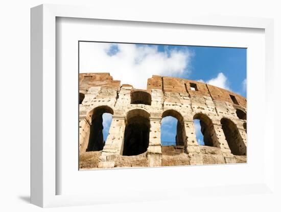 Colosseum or Flavian Amphitheatre, Rome, Latium, Italy, Europe-Nico Tondini-Framed Photographic Print