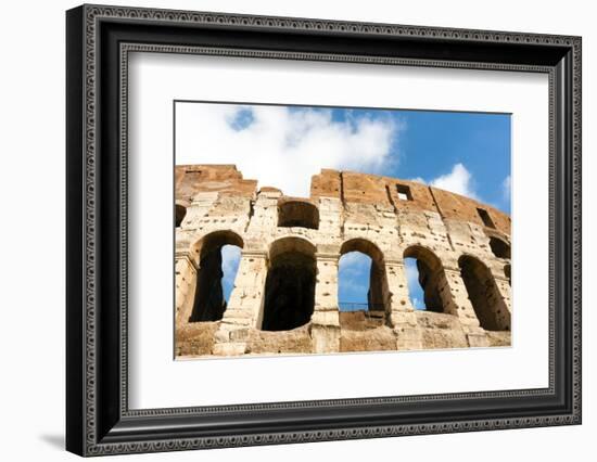Colosseum or Flavian Amphitheatre, Rome, Latium, Italy, Europe-Nico Tondini-Framed Photographic Print