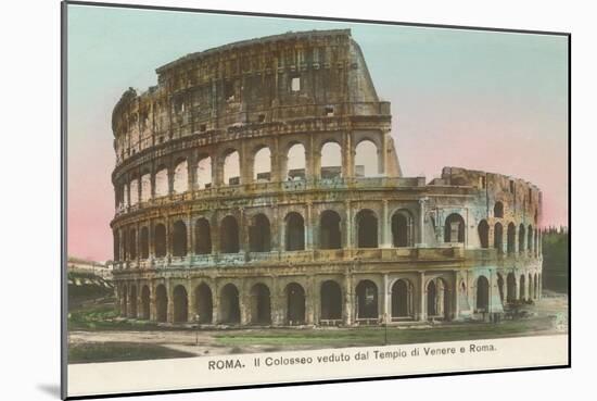 Colosseum, Rome, Italy-null-Mounted Art Print