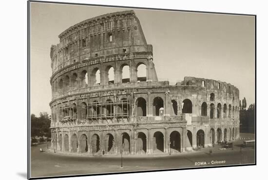 Colosseum, Rome, Italy-null-Mounted Art Print