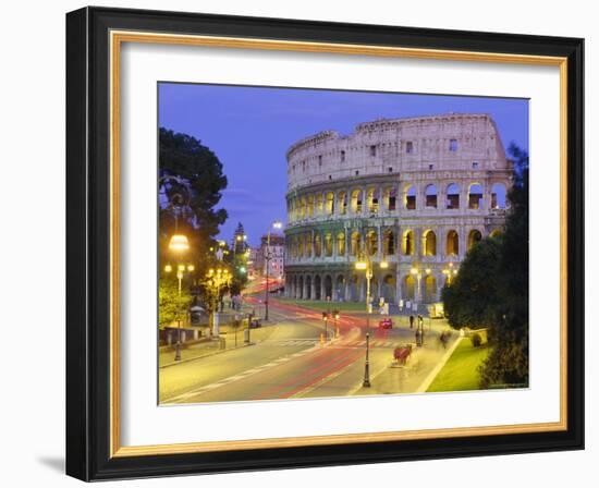 Colosseum, Rome, Lazio, Italy, Europe-John Miller-Framed Photographic Print