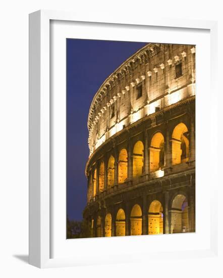 Colosseum, Rome, Lazio, Italy, Europe-Marco Cristofori-Framed Photographic Print