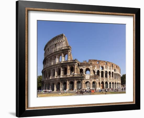 Colosseum, Rome, Lazio, Italy, Europe-Simon Montgomery-Framed Photographic Print