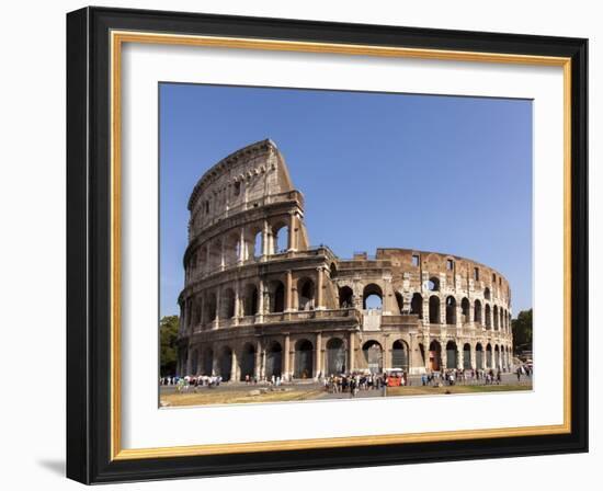 Colosseum, Rome, Lazio, Italy, Europe-Simon Montgomery-Framed Photographic Print