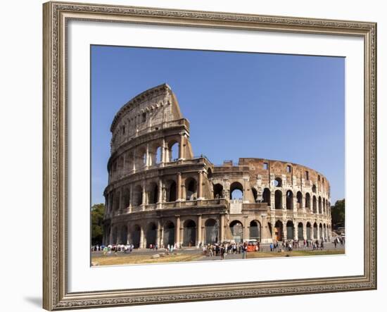 Colosseum, Rome, Lazio, Italy, Europe-Simon Montgomery-Framed Photographic Print