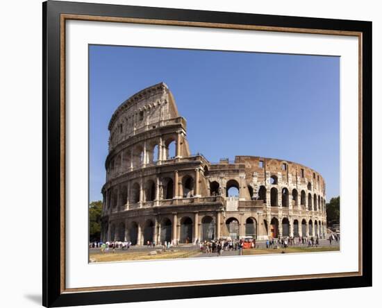 Colosseum, Rome, Lazio, Italy, Europe-Simon Montgomery-Framed Photographic Print