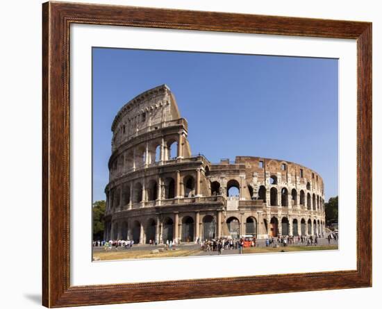 Colosseum, Rome, Lazio, Italy, Europe-Simon Montgomery-Framed Photographic Print