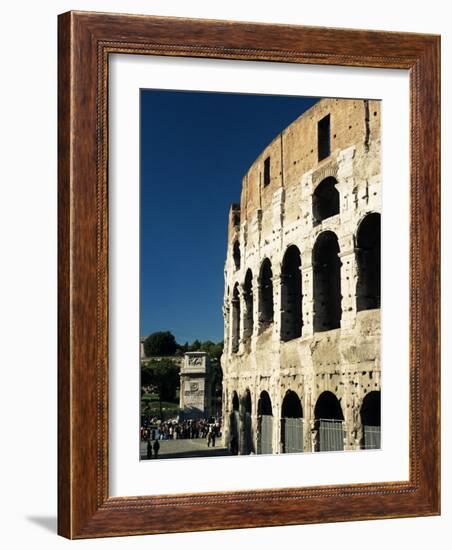 Colosseum, Rome, Lazio, Italy-Sergio Pitamitz-Framed Photographic Print