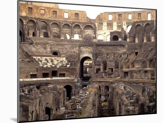 Colosseum Ruins, Rome, Italy-Bill Bachmann-Mounted Photographic Print