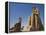 Colossi of Memnon Stand at Entrance to the Ancient Theban Necropolis on West Bank of Nile at Luxor-Julian Love-Framed Premier Image Canvas