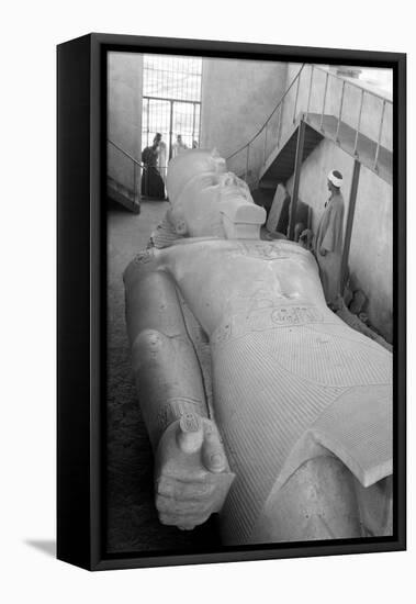 Colossus of Ramses II, 20th Century-Science Source-Framed Premier Image Canvas