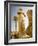 Colossus of Ramses Ii and a Favorite Daughter in Karnak Temple, Luxor, Egypt-Dave Bartruff-Framed Photographic Print