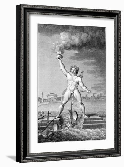 Colossus of Rhodes-null-Framed Giclee Print