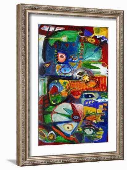 Colour Abstract-Martin Kalhoej-Framed Art Print