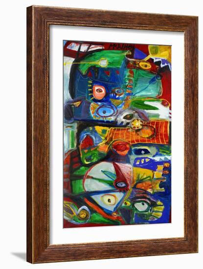 Colour Abstract-Martin Kalhoej-Framed Art Print