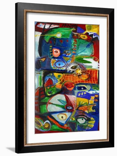 Colour Abstract-Martin Kalhoej-Framed Art Print