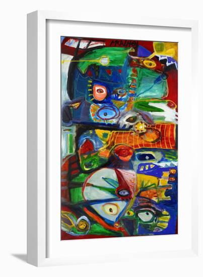 Colour Abstract-Martin Kalhoej-Framed Art Print