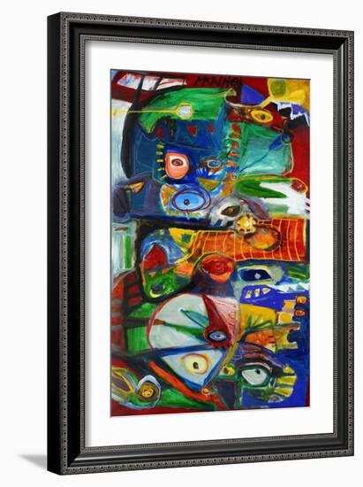 Colour Abstract-Martin Kalhoej-Framed Art Print