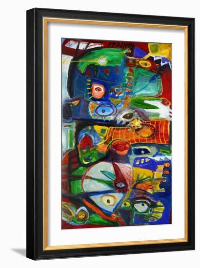 Colour Abstract-Martin Kalhoej-Framed Art Print