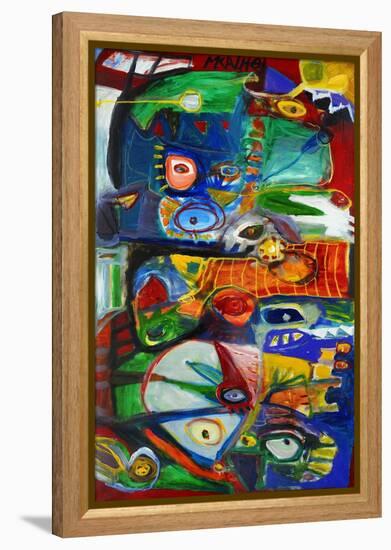 Colour Abstract-Martin Kalhoej-Framed Stretched Canvas