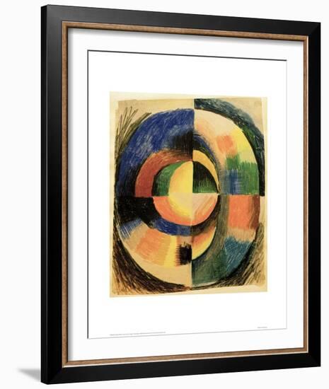 Colour Circle II (large)-Auguste Macke-Framed Giclee Print