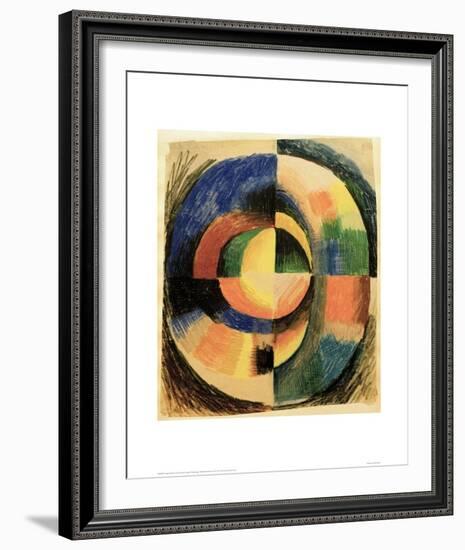 Colour Circle II (large)-Auguste Macke-Framed Giclee Print