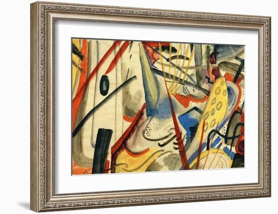 Colour Composition II-Auguste Macke-Framed Giclee Print