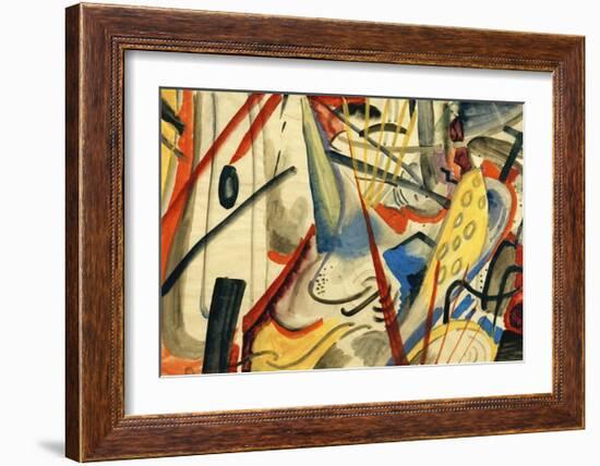 Colour Composition II-Auguste Macke-Framed Giclee Print