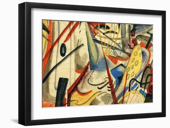 Colour Composition II-Auguste Macke-Framed Giclee Print