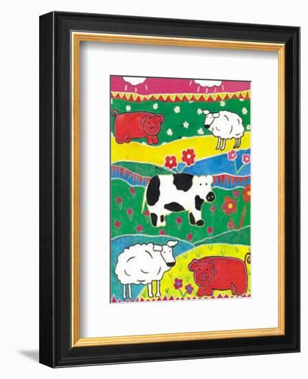 Colour Graze-Lisa V^ Keaney-Framed Art Print