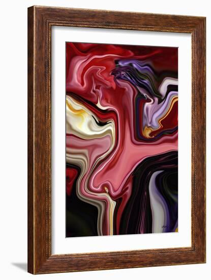 Colour Hair-Day-Rabi Khan-Framed Art Print