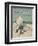 Colour Illustrated Cover Showing a Boy Scout Watching a Ship On the Horizon-null-Framed Giclee Print