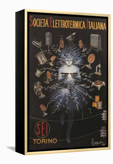 Colour Lithograph-Leonetto Cappiello-Framed Premier Image Canvas