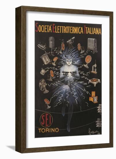 Colour Lithograph-Leonetto Cappiello-Framed Giclee Print