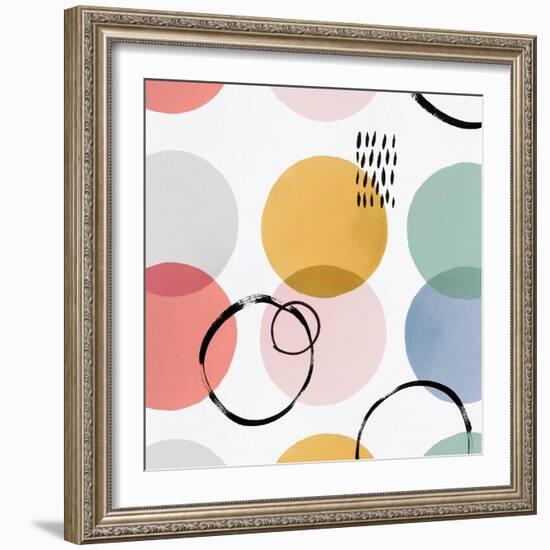 Colour Motion II-Isabelle Z-Framed Art Print