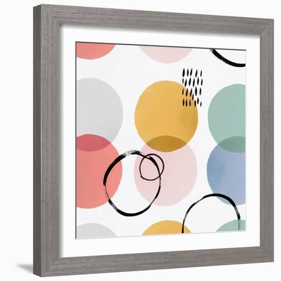 Colour Motion II-Isabelle Z-Framed Art Print