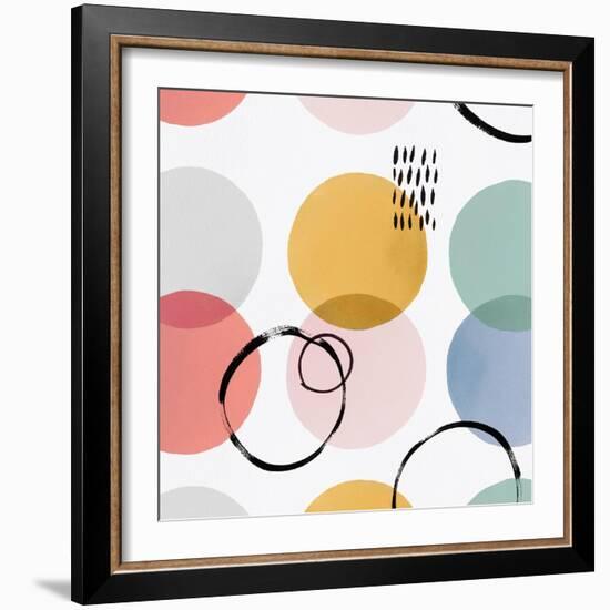 Colour Motion II-Isabelle Z-Framed Art Print