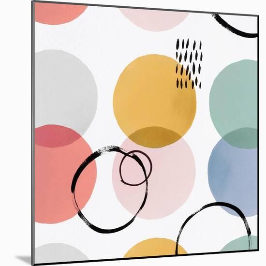 Colour Motion II-Isabelle Z-Mounted Art Print