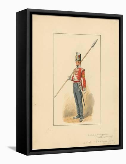Colour Sergeant of the Duke of Cambridge's Own, Middlesex Regiment, 1910-Richard Caton Woodville II-Framed Premier Image Canvas
