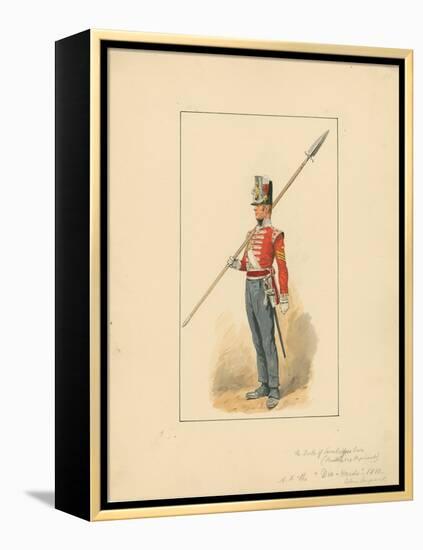 Colour Sergeant of the Duke of Cambridge's Own, Middlesex Regiment, 1910-Richard Caton Woodville II-Framed Premier Image Canvas